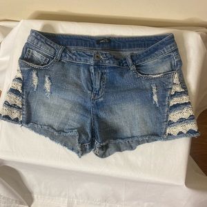 Rue21 blue shorts size 9/10